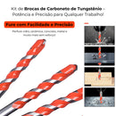 UltraDrill™ Premium – Kit 7 Brocas Multimaterial (3-12mm) | Alta Precisão