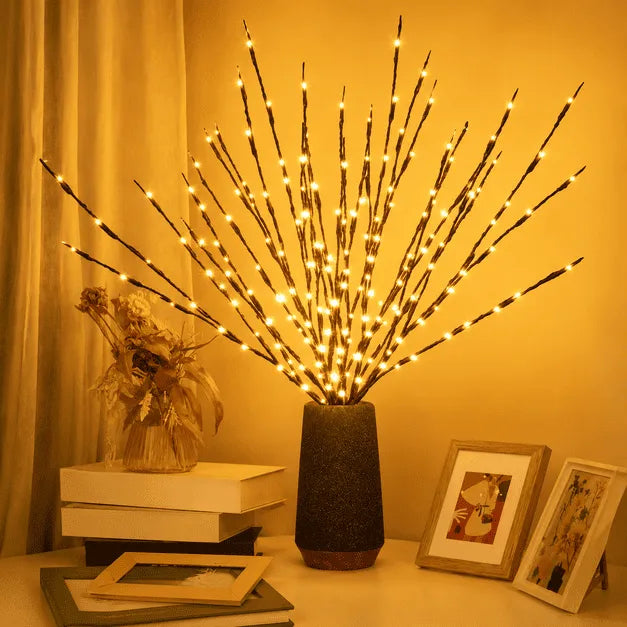 Galhos Iluminados Nórdicos com 20 LEDs