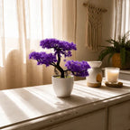 Bonsai Nuvem Artificial Lilás