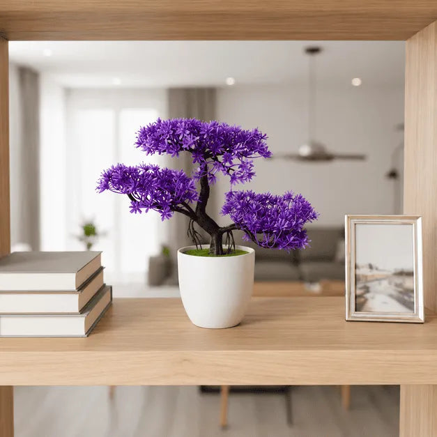 Bonsai Nuvem Artificial Lilás