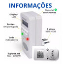 EcoTimer Pro – Temporizador Digital de Tomada (BIVOLT 110/220)