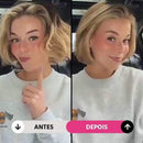 Escova Alisadora de Cabelo 5 em 1 Sem Fio PureGlam- Bivolt - Gungla