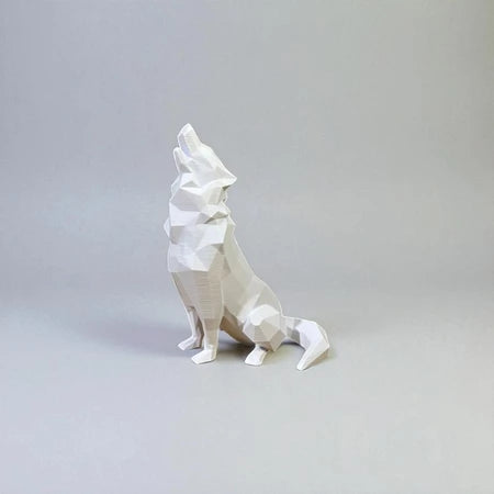 Lobo Decorativo Geométrico