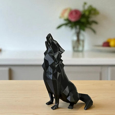 Lobo Decorativo Geométrico
