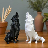 Lobo Decorativo Geométrico
