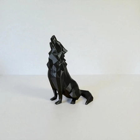 Lobo Decorativo Geométrico