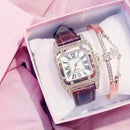 Relógio de diamante feminino - Gungla