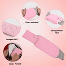 Massageador Térmico para Alívio das Cólicas - Massageador para Alívio de Dores Menstruais - Gungla